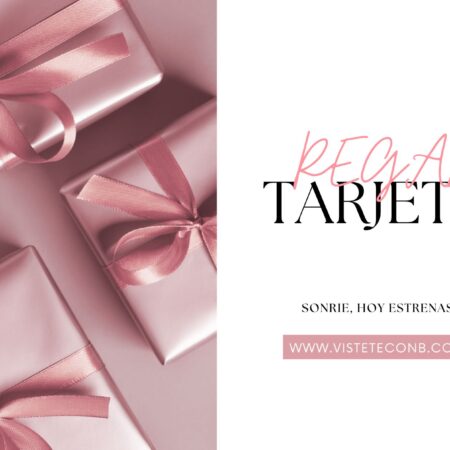 Tarjeta regalo vistete con b