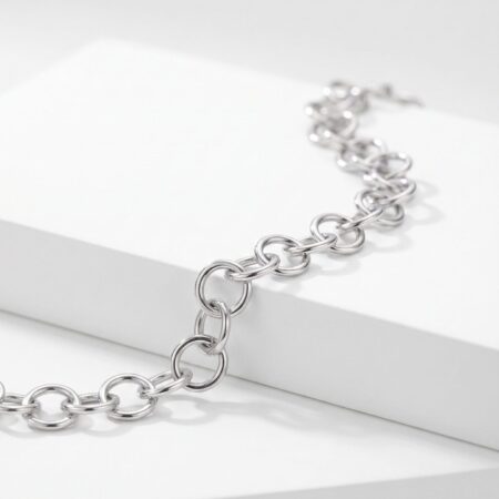 pulsera eslabones roma acero moda mujer (2)