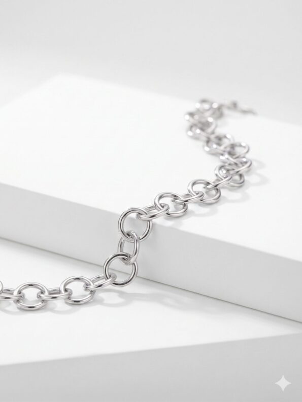 pulsera eslabones roma acero moda mujer (2)