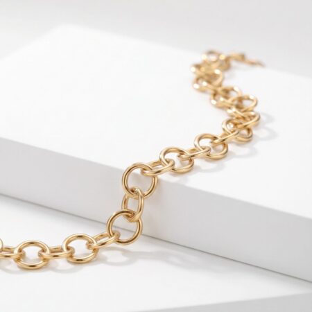 pulsera eslabones roma acero moda mujer (3)