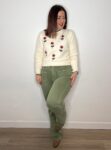 denim bolsillos delanteros kaki