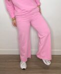 sudadera algodon live love rosa algodon