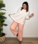 camisa nido abeja oversize premama mujer moda