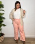 camisa nido abeja oversize premama mujer moda
