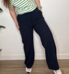 camiseta algodón rayas bordados moda mujer