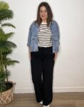 bomber chaqueta denim vaquera moda mujer