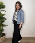 bomber chaqueta denim vaquera moda mujer