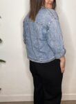 bomber chaqueta denim vaquera moda mujer
