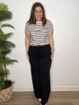 camiseta rayas marineras mujer moda algodón verano