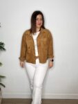 camiseta algodon crochet mujer moda