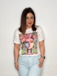 camiseta algodon frida mujer moda