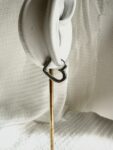 pendientes corazon acero