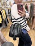 bolso piel bombonera bandolera mujer moda