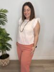 camisa blusa blanca romantica