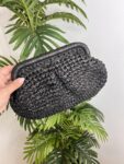 bolso rafia negro