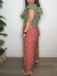 pantalon palazzo estampado moda mujer tendencias 2025