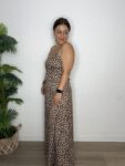 vestido largo lunares moda mujer tendencias verano 2025