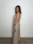 vestido tirantes arena y chocolate moda mujer online españa 2025 verano
