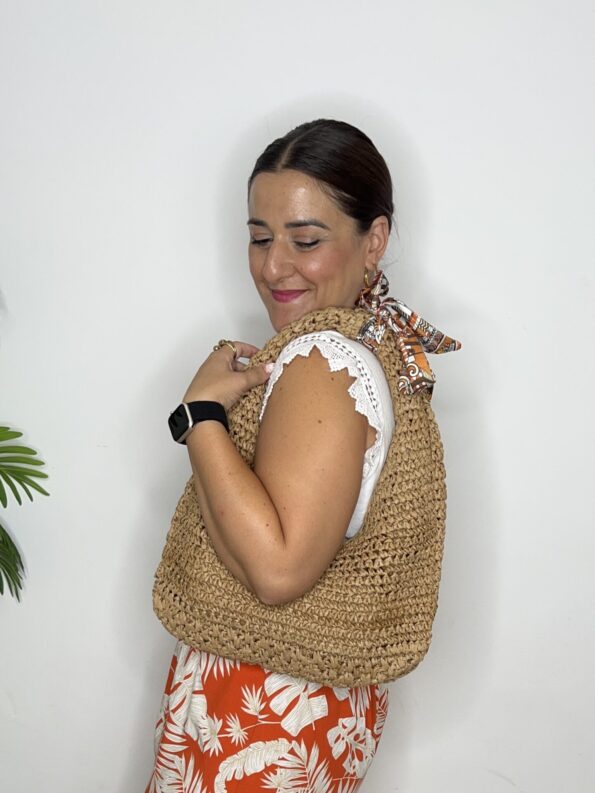 bolso hobo rafia verano tendencias