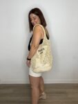 short denim crema blanco moda mujer joven teen