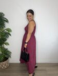 vestido algodón asimétrico  falda bolsillos verano mujer moda online