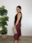 falda satren granate moda mujer tendencias
