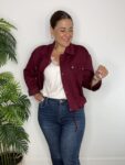 bomber granate moda mujer tendencia otoño 2025