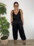 pantalon bombacho satinado moda mujer madrid valencia barcelona malaga