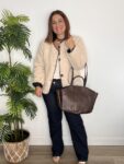 Bolso shopper estructurado en marron chocolate tendencias otoño invierno mujer joven 2025