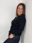 jersey negro con espejos moda mujer invierno 2025 tendencias otoño