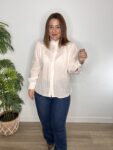 camisa bordados romantica blanca moda mujer algodon tendencias joven