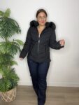 Abrigo acolchado Water repellent moda mujer S hasta XXL