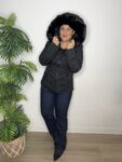 Abrigo acolchado Water repellent moda mujer S hasta XXL