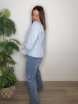 camisa cayetana cuadros azul moda mujer tendencia 40 años
