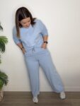 jogger algodon azul pilates moda mujer tendencia 40