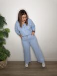 jogger algodon azul pilates moda mujer tendencia 40