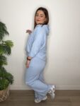 jogger algodon azul pilates moda mujer tendencia 40