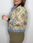 Chaqueta denim tapicería moda tendencia primavera mujer joven