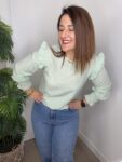 camisa cuadro vichy coquette romantica volantes moda mujer joven