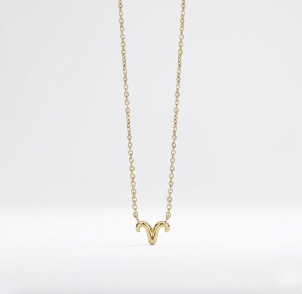 gargantilla collar acero mujer signo zodiaco aries