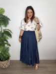 Blusa teckel manga abullonada