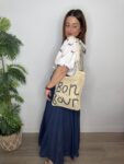 Blusa teckel manga abullonada