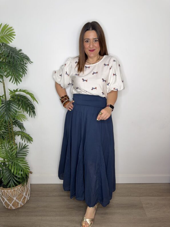 Falda vestido fluida