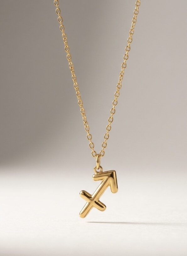 gargantilla collar acero mujer signo zodiaco sagitario