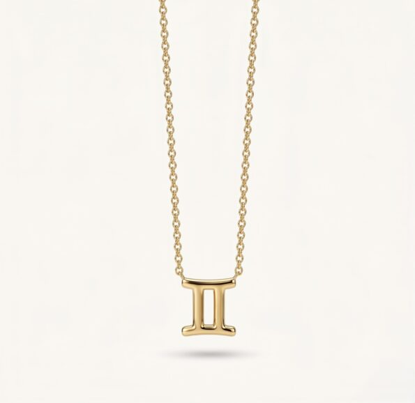 gargantilla collar acero mujer signo zodiaco geminis