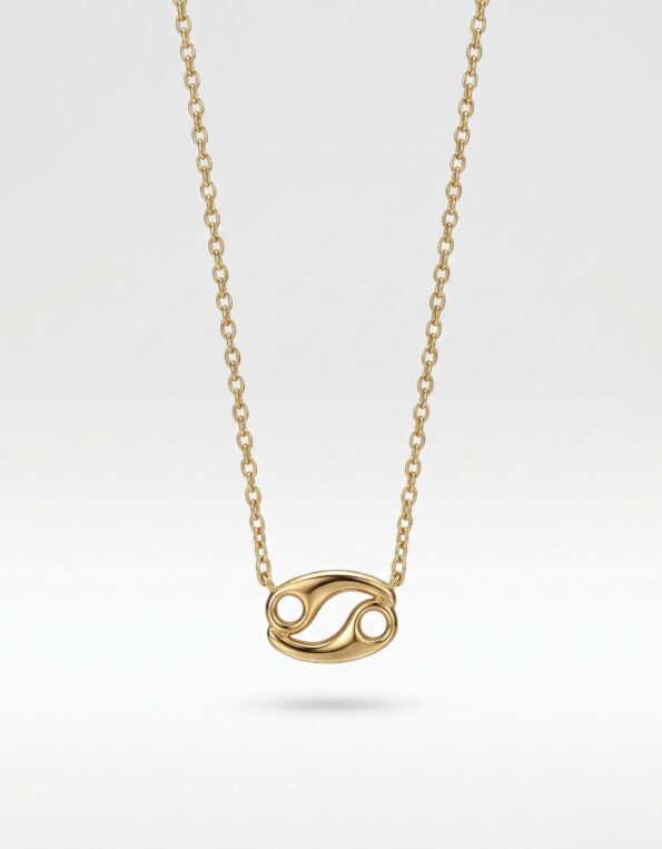 gargantilla collar acero mujer signo zodiaco cancer