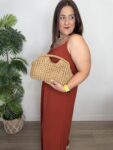 Mono fluido de verano con escote en la espalda cruzada – Moda mujer Vístete con B