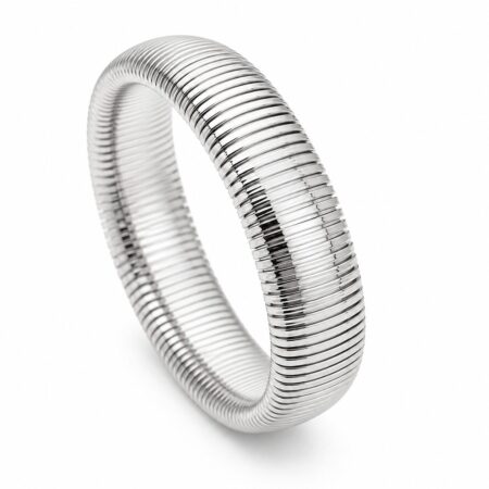 pulsera lotus acero tubular plano (1)
