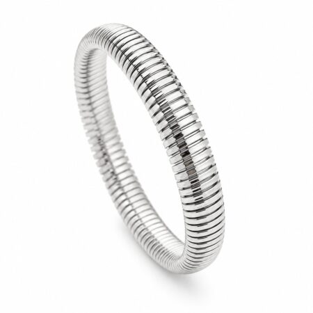 pulsera lotus acero tubular plano (2)
