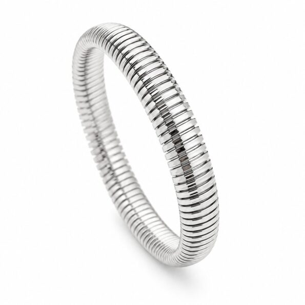 pulsera lotus acero tubular plano (2)